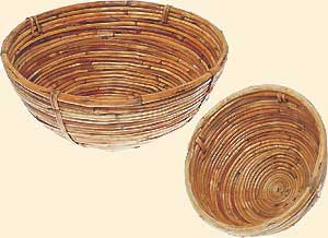 

   Cane bowl:   

   Choice of    
   2 sizes   

