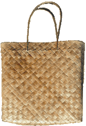 

   01975 Bayong shopping basket   

