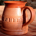 

   Glazed terracotta mugs   
   from Onevillage.com

   Okomug
   One Oko India

