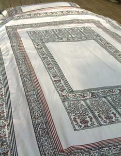 

   «Mosque» design, brown   

