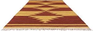

   Punja durry rug   
   Daybreak   

