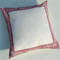 

   «Mosque»
   60cm continental pillowcase   
   Red

