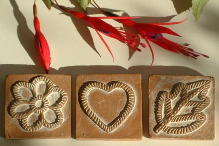 

   Set of 3 minitiles   

