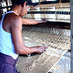 

   Coir weaving   

