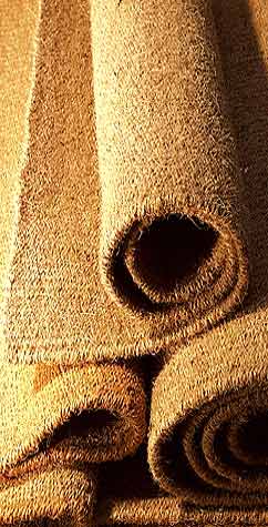 

   Tight-weave, tough, natural, floor coverings:
   Coir from Onevillage.com

   Click back to top of page

