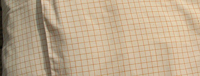 

   Check design   
   cotton duvet cover   
   Brown
.
