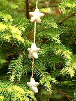 

   String of stars   

