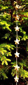 

   String of stars   

