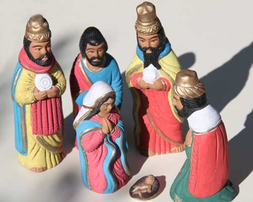 

   Nativity set   
.
