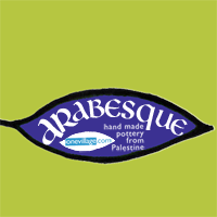 «Arabesque»
hand made pottery from Palestine
.