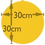 

   Small
   30cm diameter globe   

