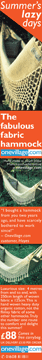 

   Hammocks!
   Click to our
   Hammocks department   
.
