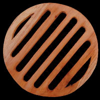 

   05656 Wooden hotstand   

